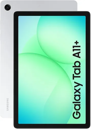 Планшет Samsung Galaxy Tab A11 Plus, 6/128 ГБ Wi-Fi, серебристый