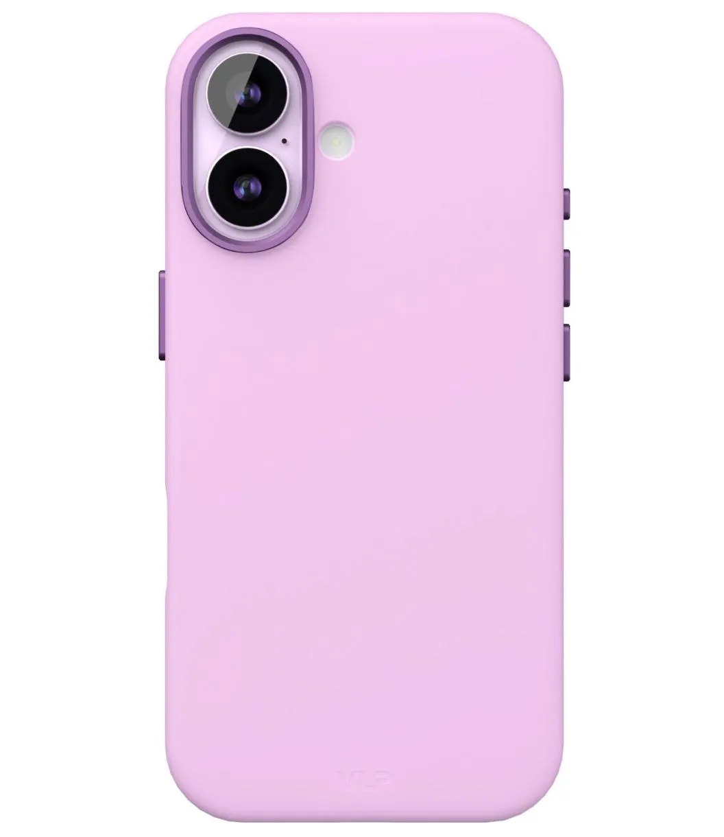 Чехол защитный "vlp" Aster Pro Case с MagSafe для iPhone 17, лавандовый
